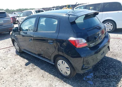 2021 Mitsubishi Mirage Es/Le/Carbonite Edition z USA, uszkodzony, nr VIN ML32AUHJ2MH004720